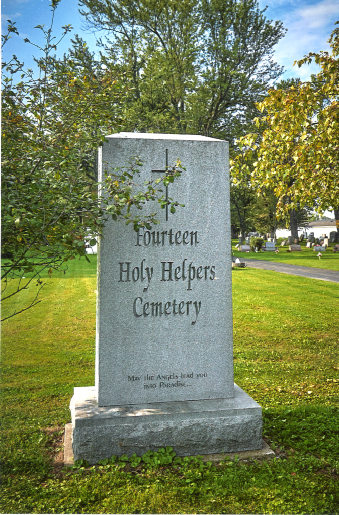 14HH Cemetery Monument front